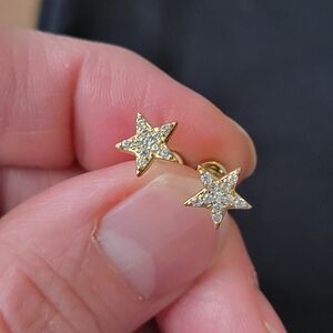 Star nap earrings